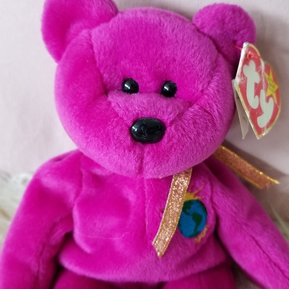 Rare Millennium 2000 Ty Bear! 🐻 💜 Beanie Baby - Picture 5 of 5
